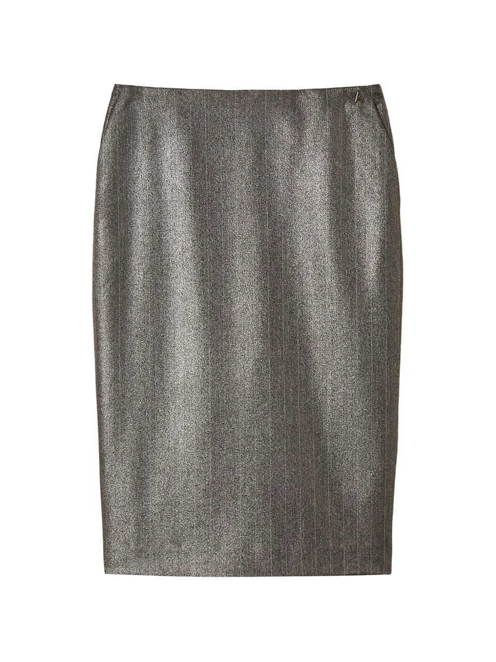 TWINSET Gonna midi gessata - Grigio