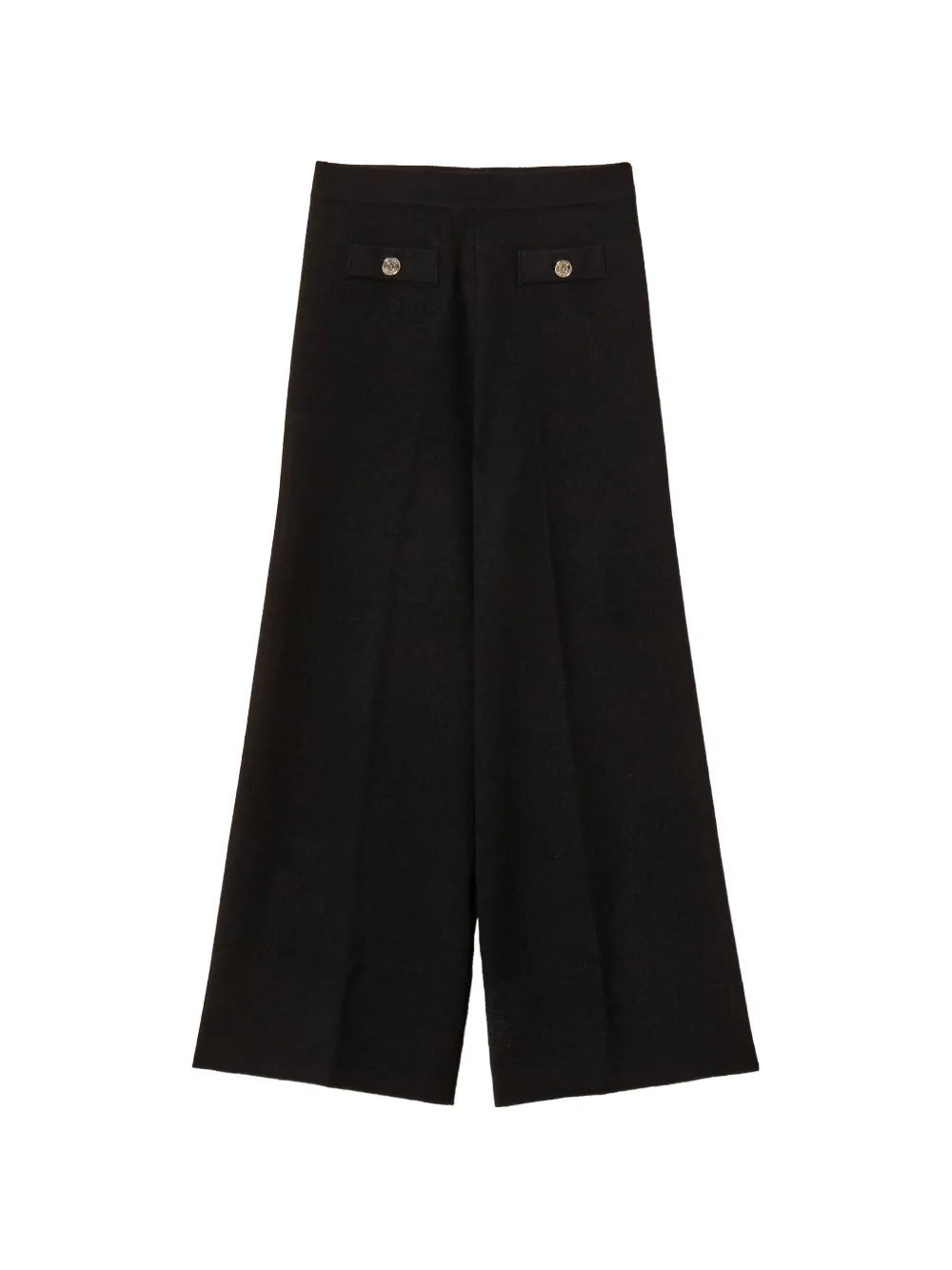 TWINSET Kids Broek met wijde pijpen Zwart