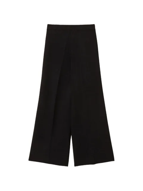 TWINSET Kids pantalones anchos con botones