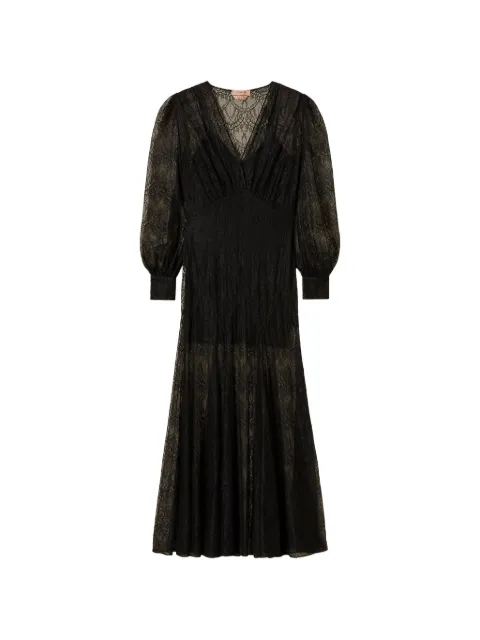 TWINSET Valenciennes lace long dress
