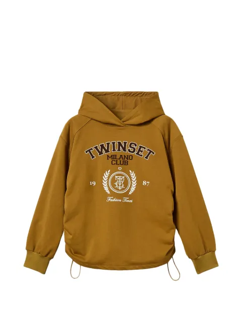 TWINSET hoodie with logo print