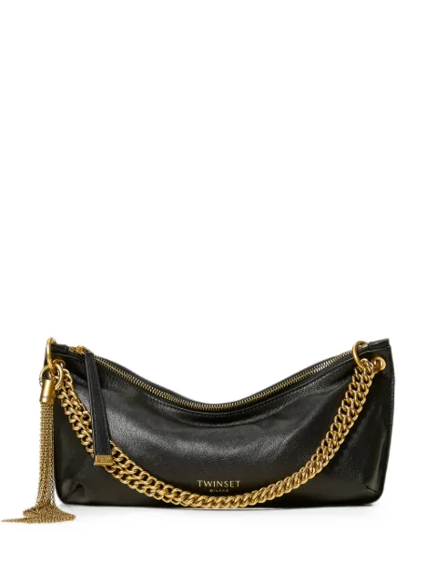TWINSET leather bag with tassel