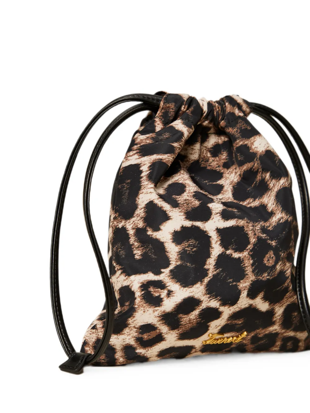 TWINSET Hoes met luipaard-print en trekkoord Zwart