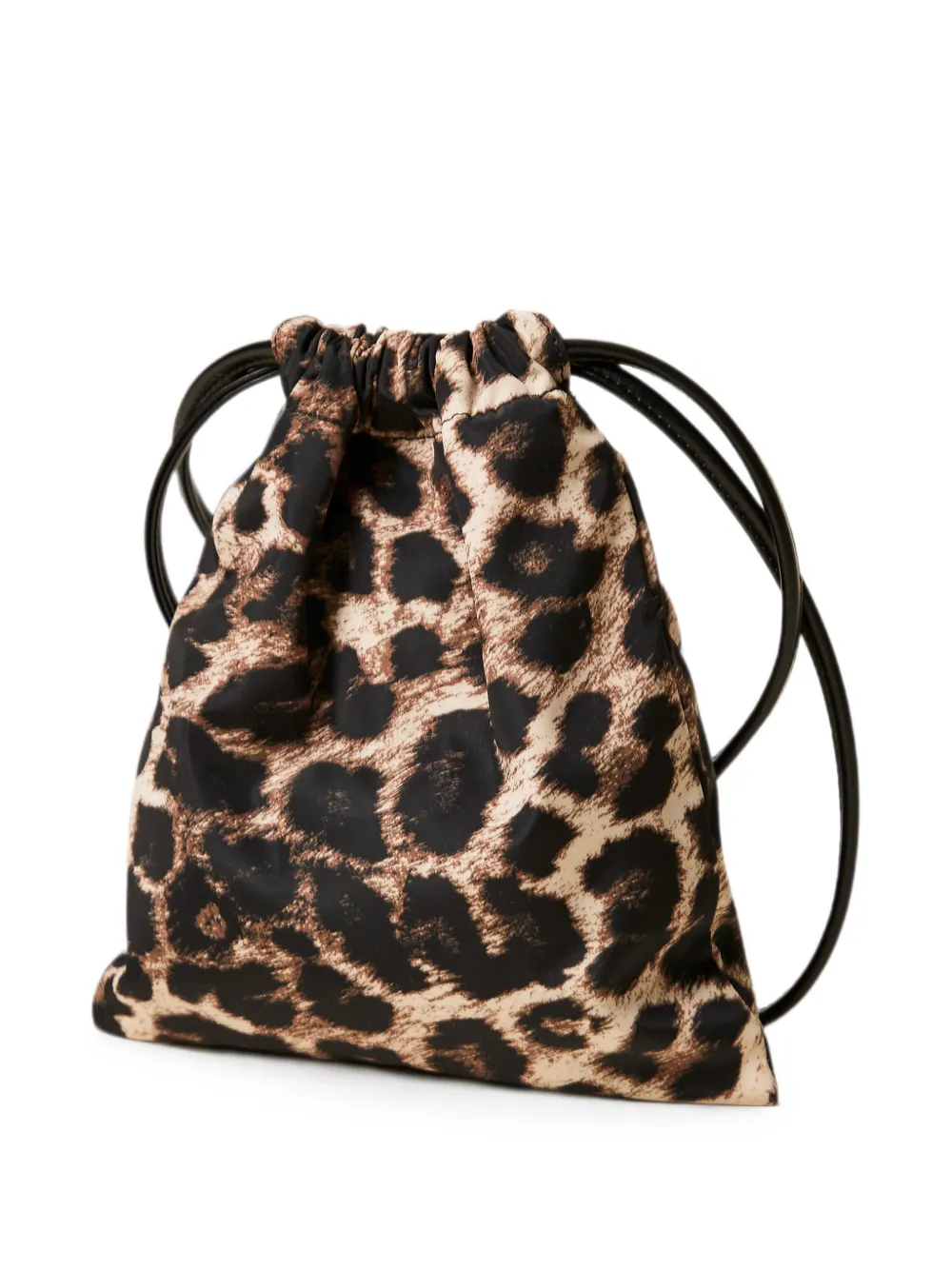 TWINSET Hoes met luipaard-print en trekkoord Zwart