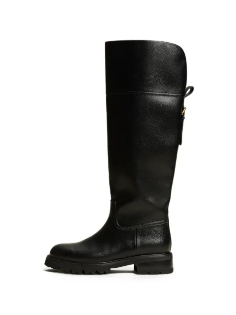 TWINSET buckle-strap knee-high boots