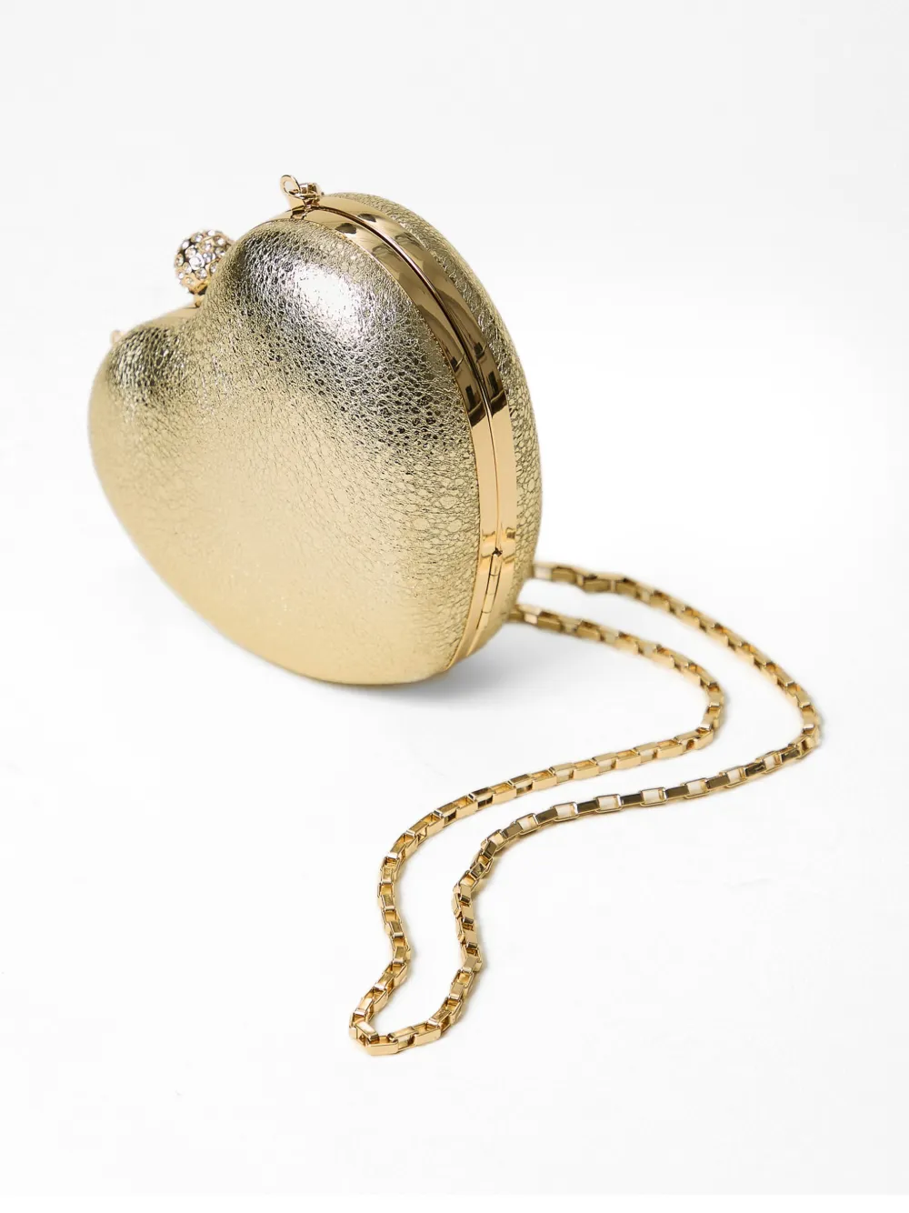 TWINSET Hartvormige mini-clutch Goud