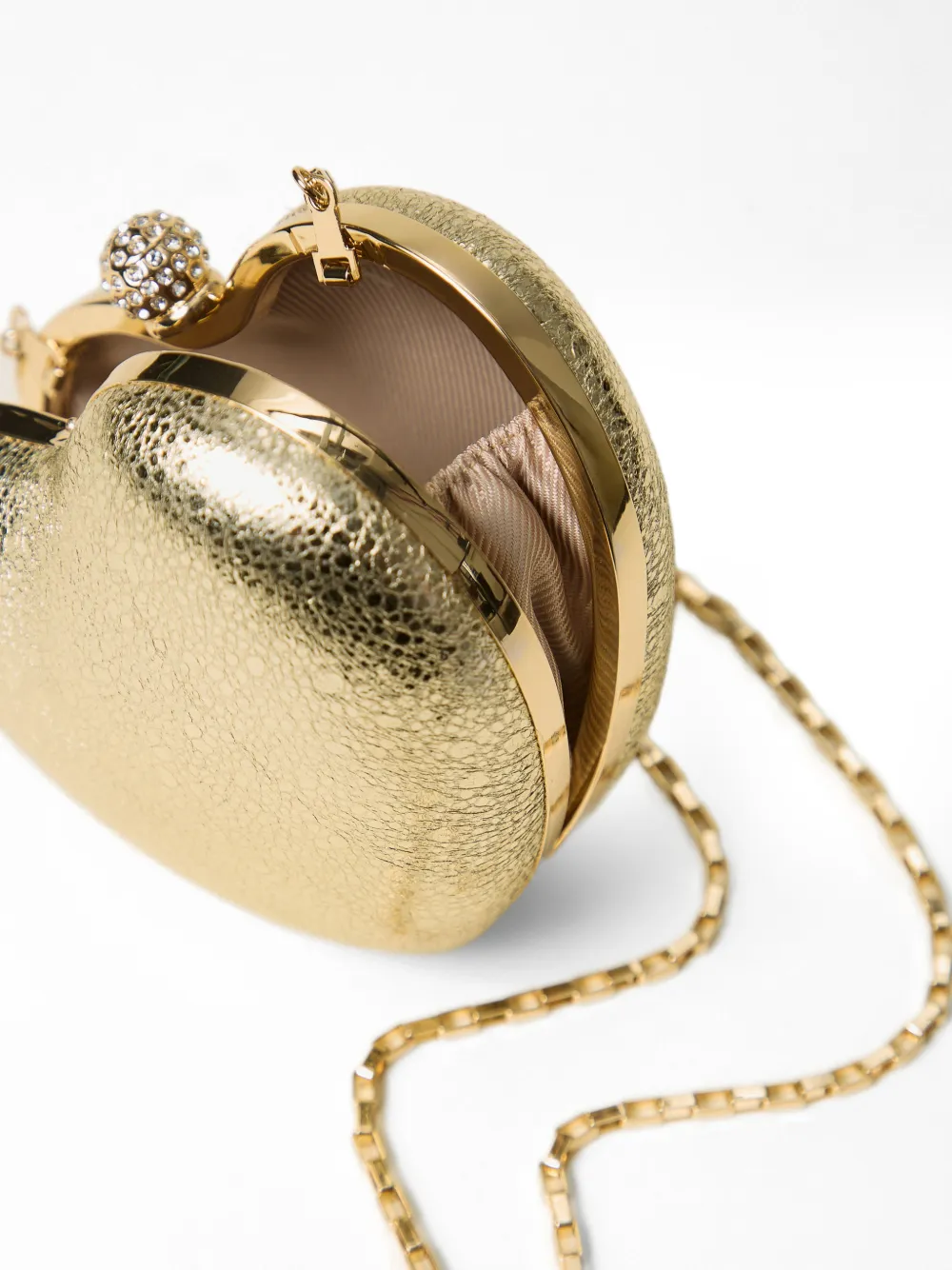 TWINSET Hartvormige mini-clutch Goud