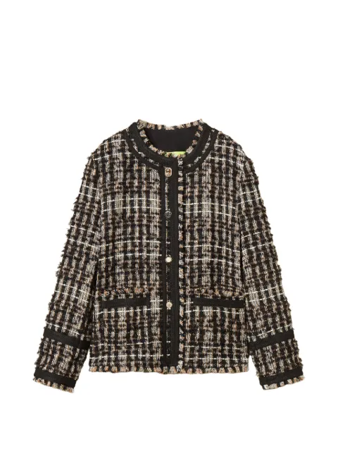 TWINSET Myfo bouclé jacket with jewel buttons