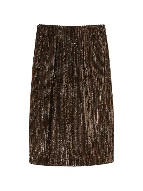 TWINSET sequin midi skirt