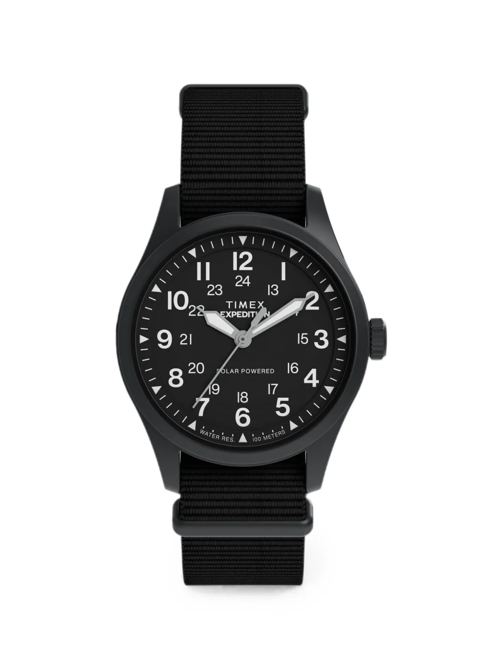 TIMEX Orologio Field Post Solar 36mm - Nero