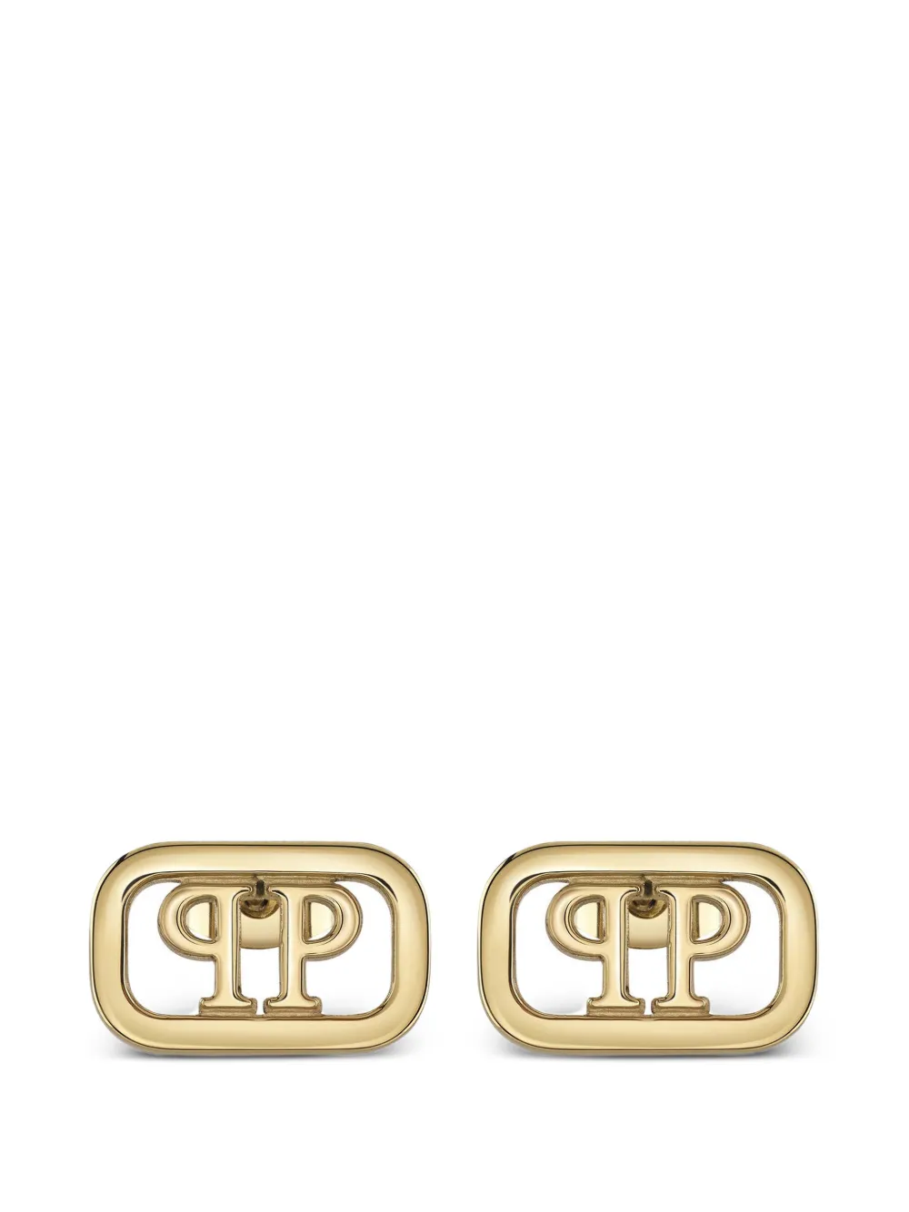 Philipp Plein Orecchini con logo - Oro
