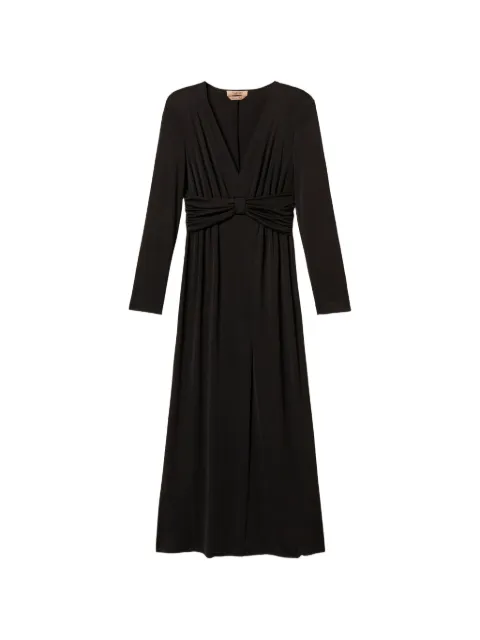 TWINSET long dress with draping