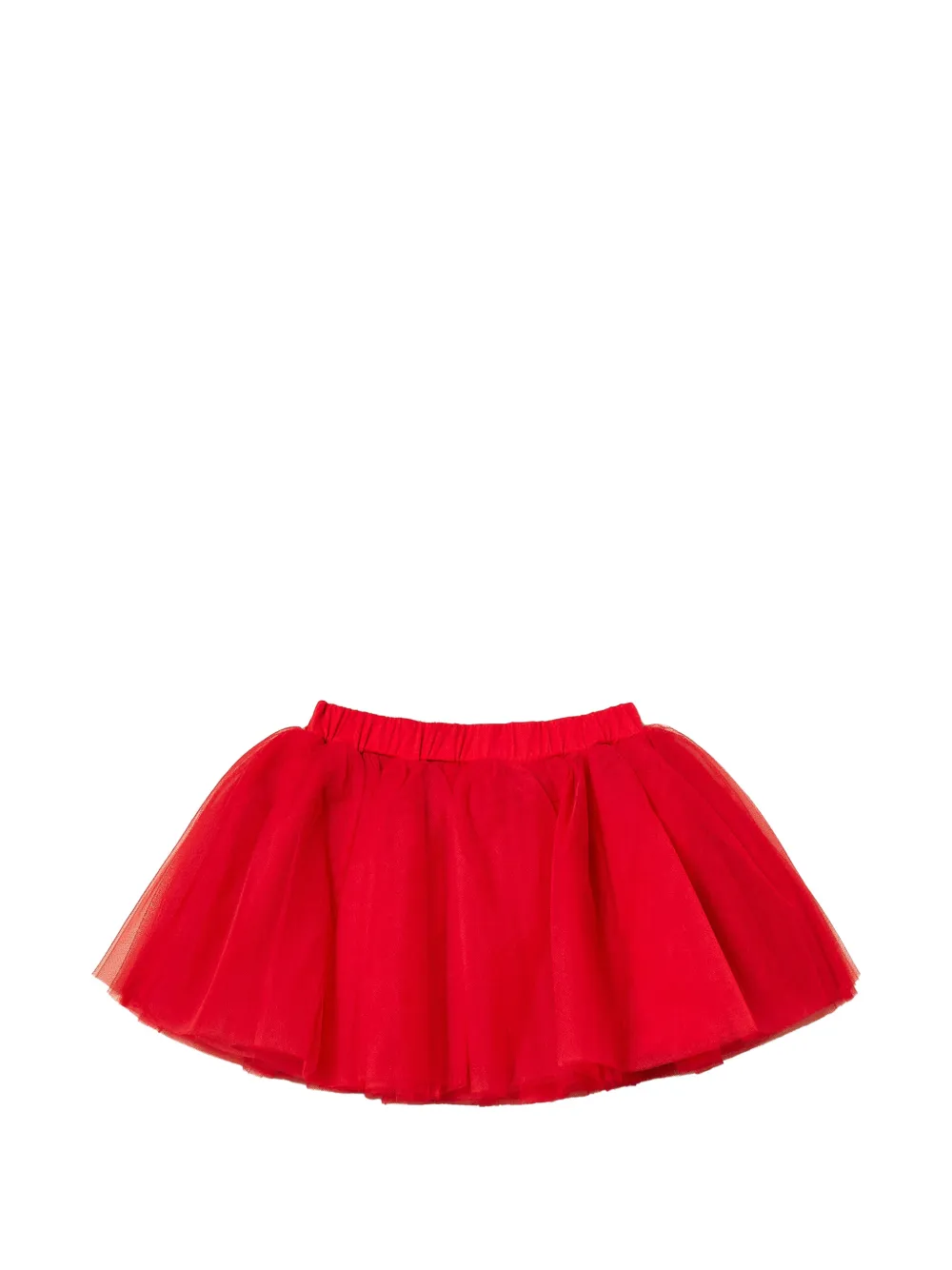 TWINSET Kids short tulle skirt Rood