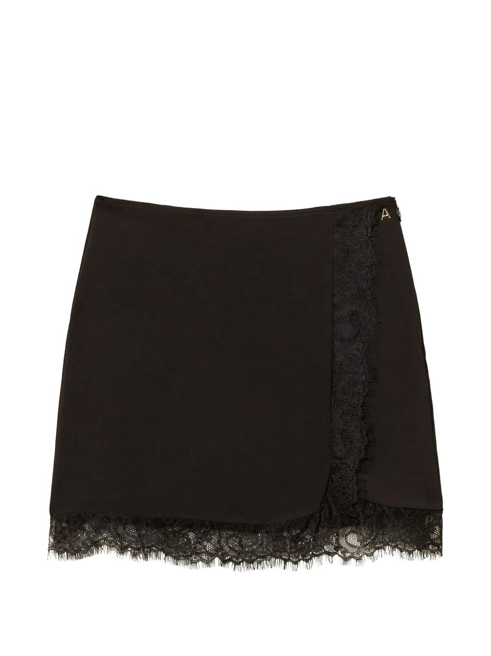 TWINSET Minigonna in crêpe - Nero