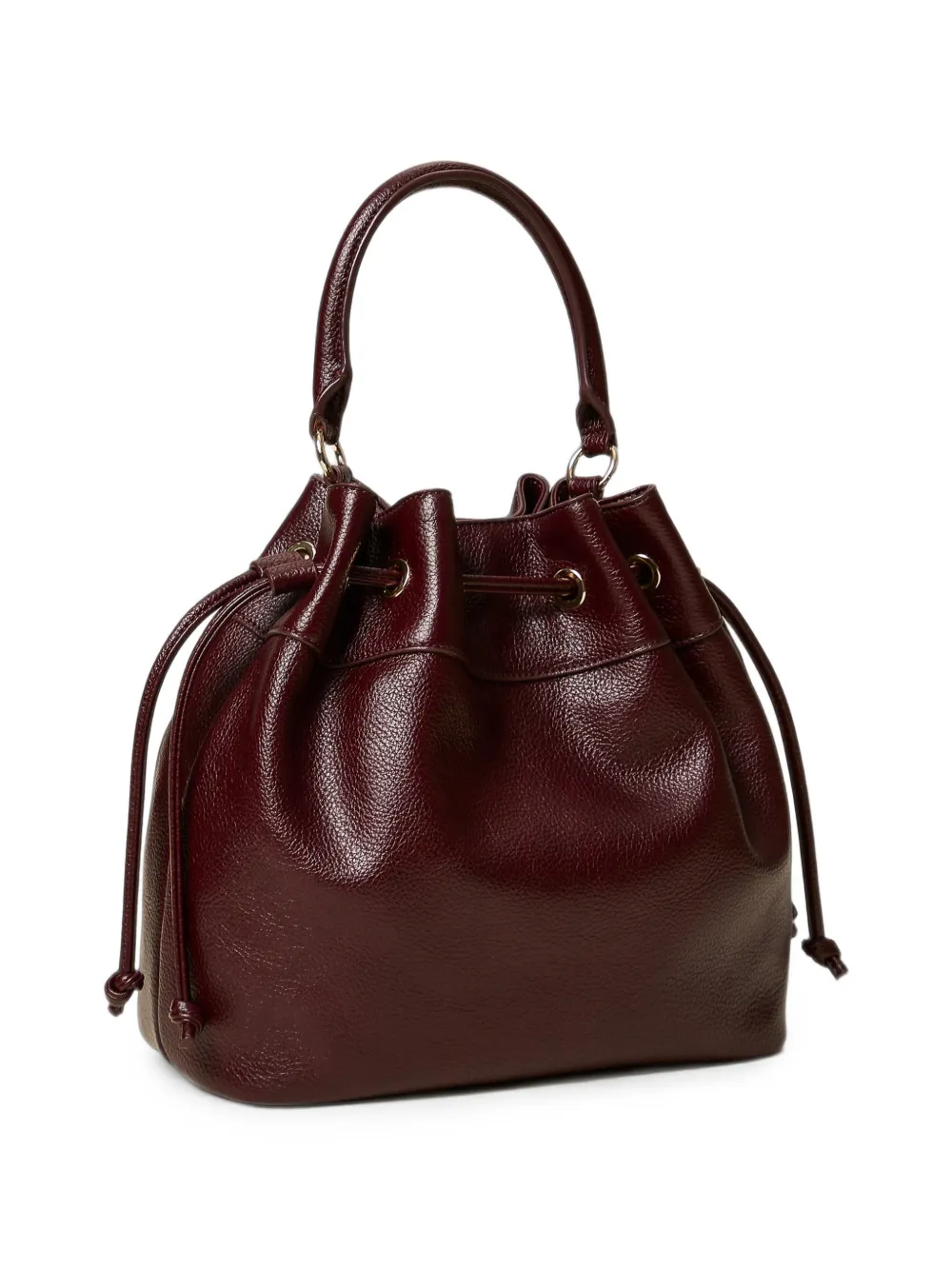 TWINSET Bewerkte bucket-tas met trekkoord Rood