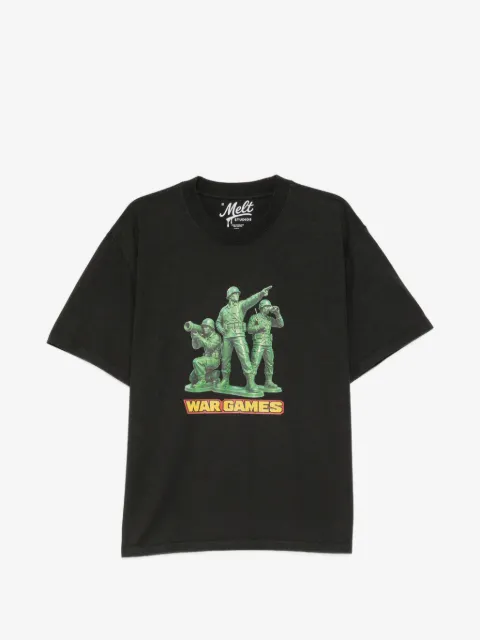 Melt graphic-print T-shirt