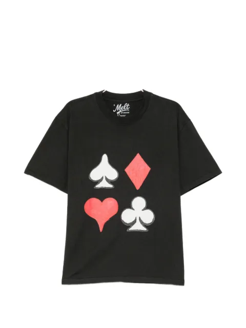 Melt graphic-print T-shirt