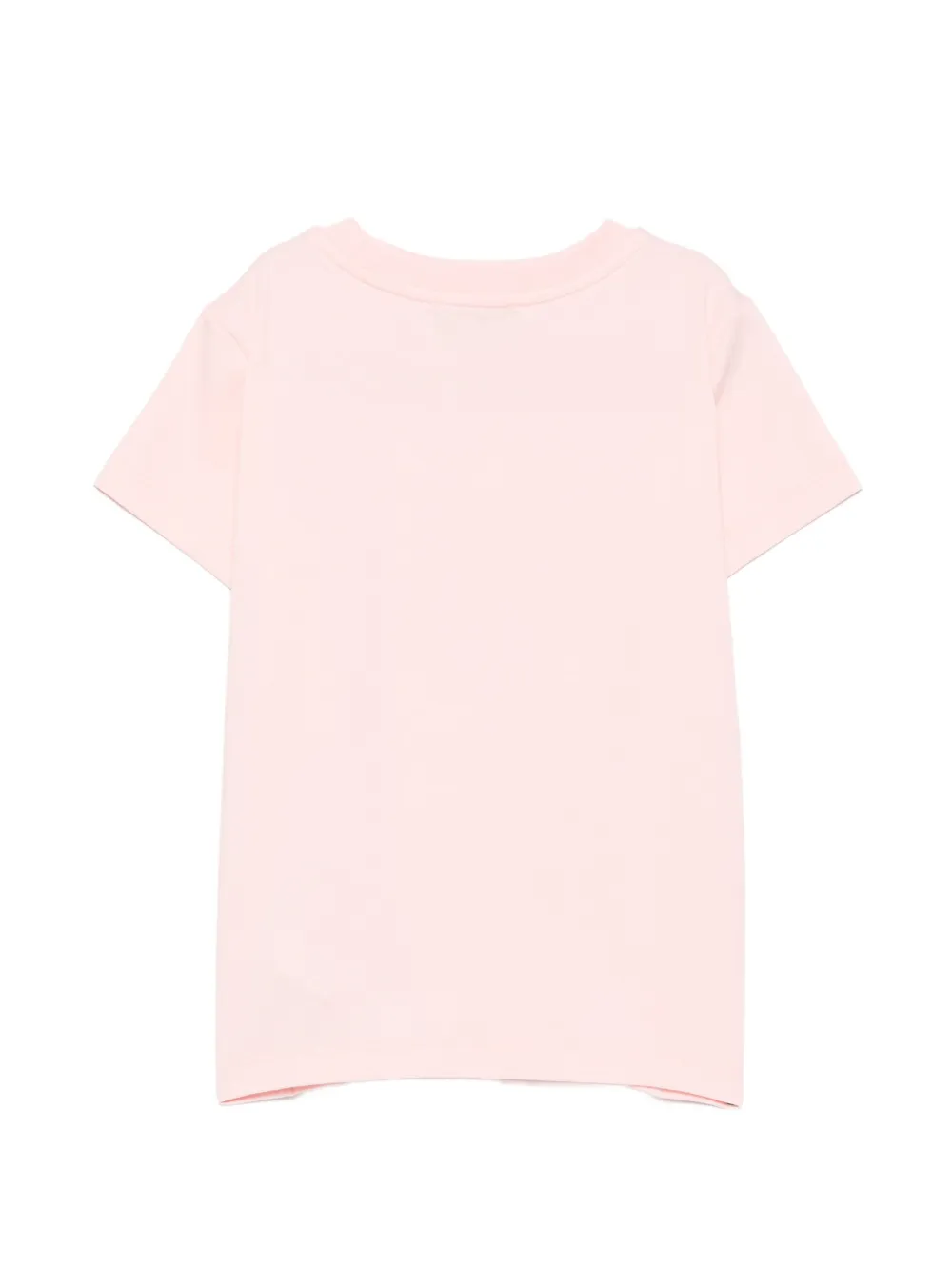 Moschino Kids Teddy Bear T-shirt met hart-print Roze