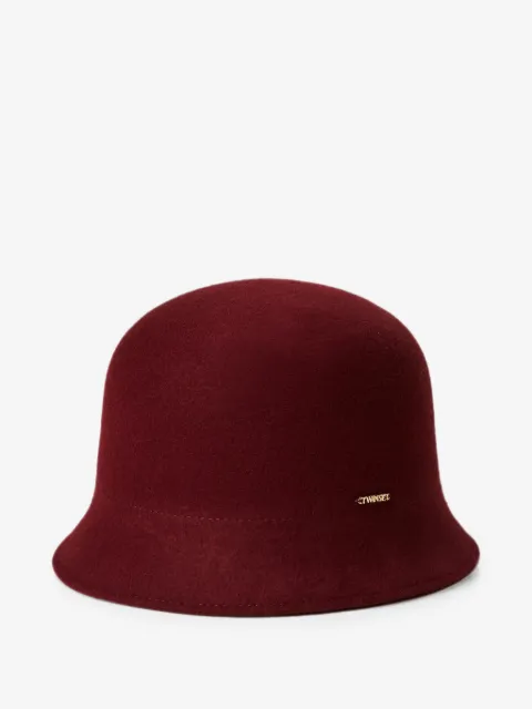 TWINSET chapeau cloche en laine
