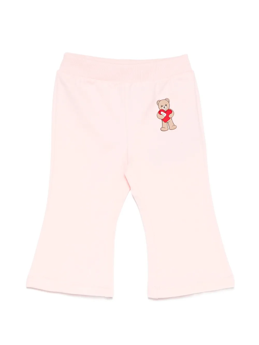 Moschino Kids flared trousers - Rosa