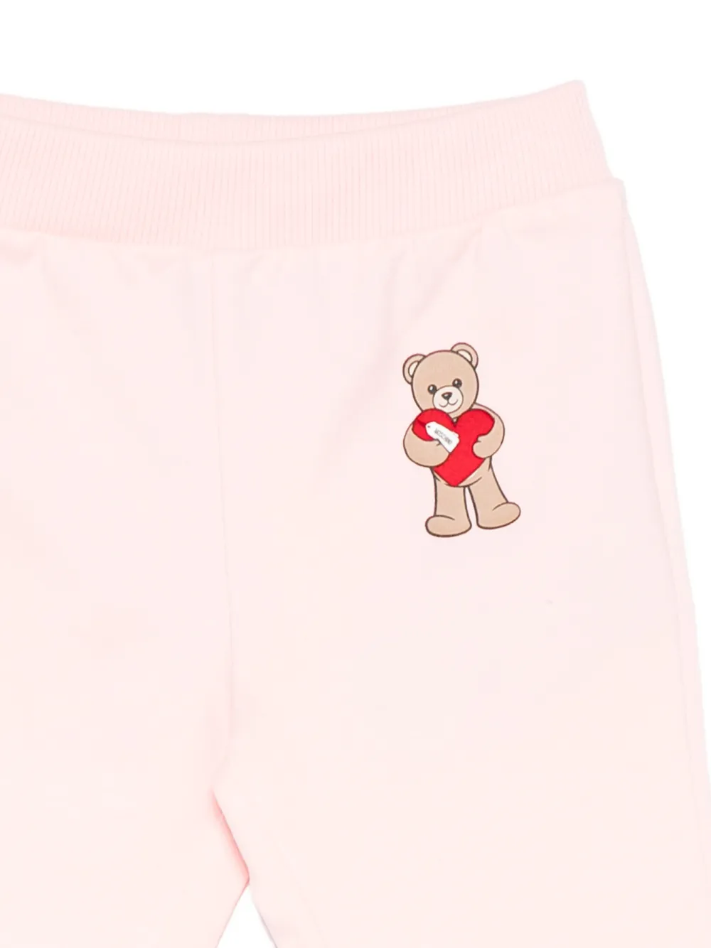 Moschino Kids Flared broek Roze