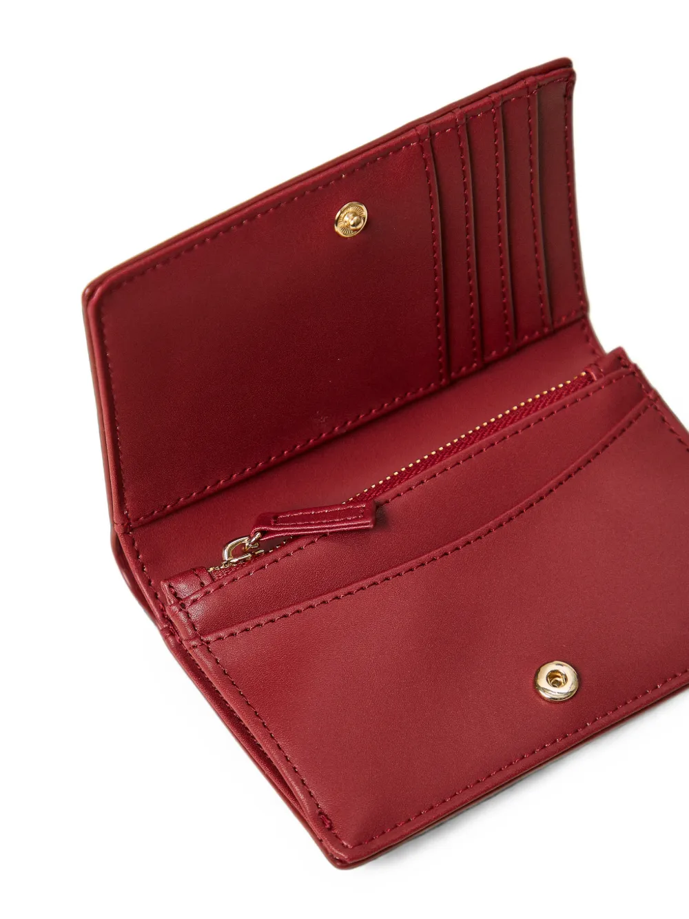 TWINSET Portemonnee met logoplakkaat Rood