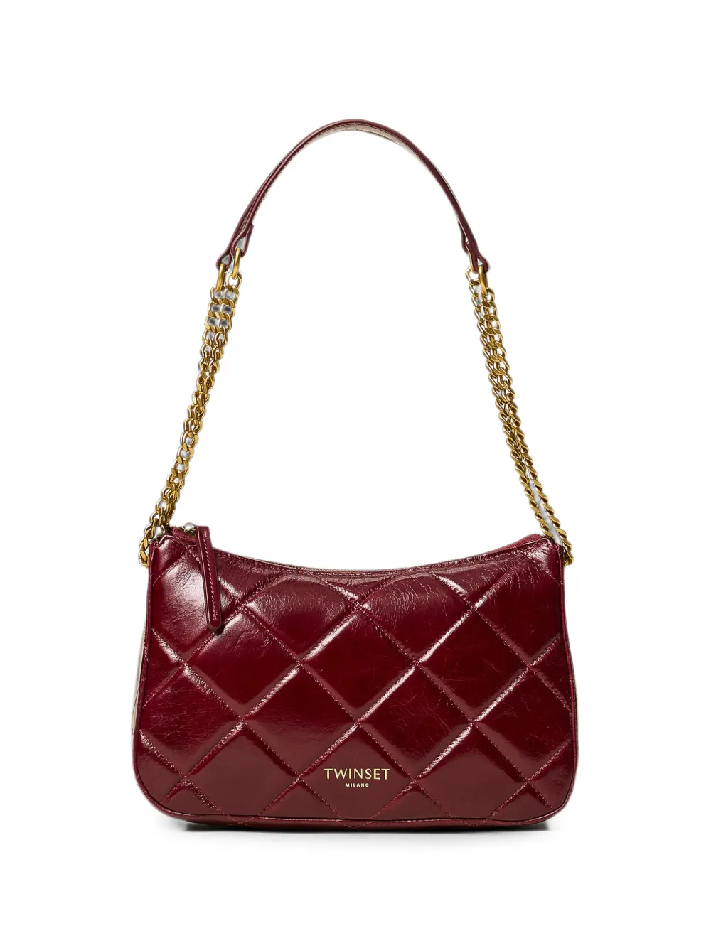 TWINSET Mittelgroße Liliane Tasche mit Steppung - Rot