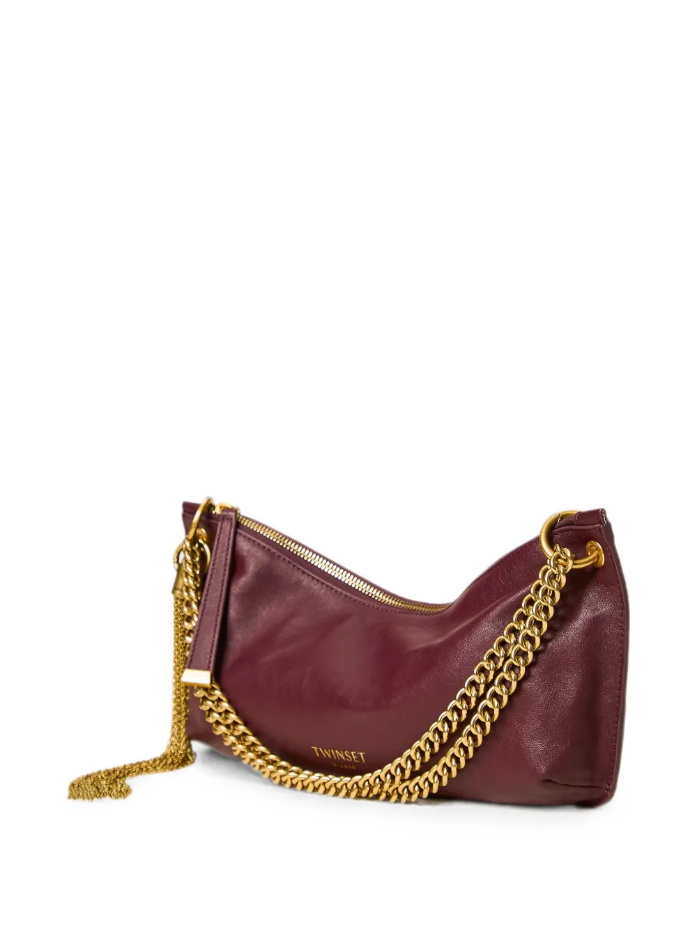 TWINSET Tas met kettingband en kwastje Rood