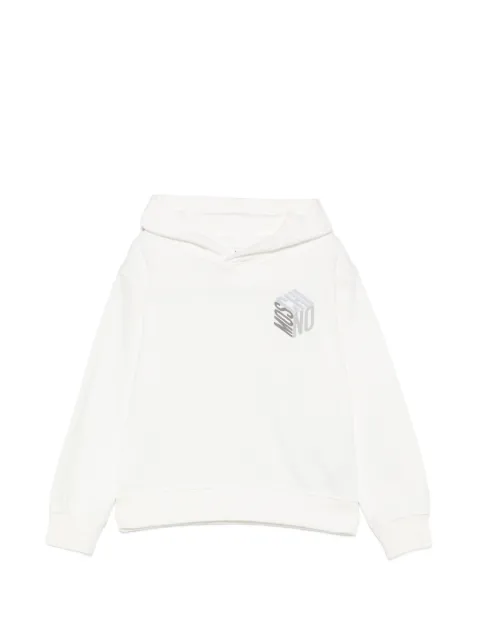 Moschino Kids logo-print hoodie