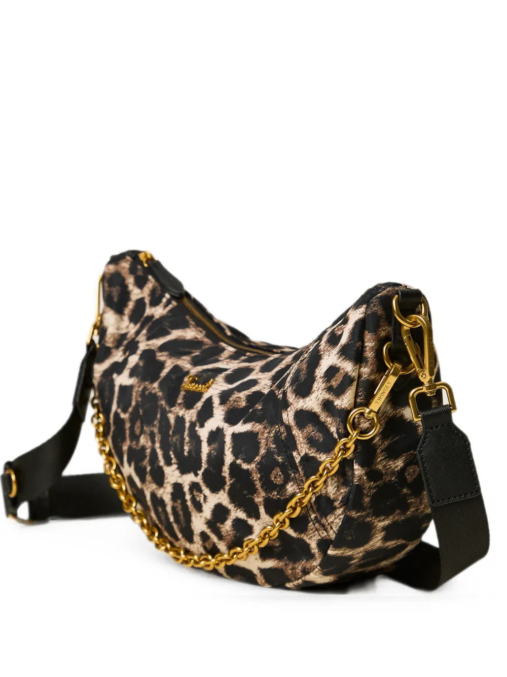 TWINSET Borsa a spalla con stampa - Toni neutri