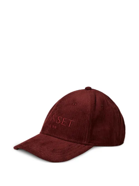 TWINSET corduroy baseball cap