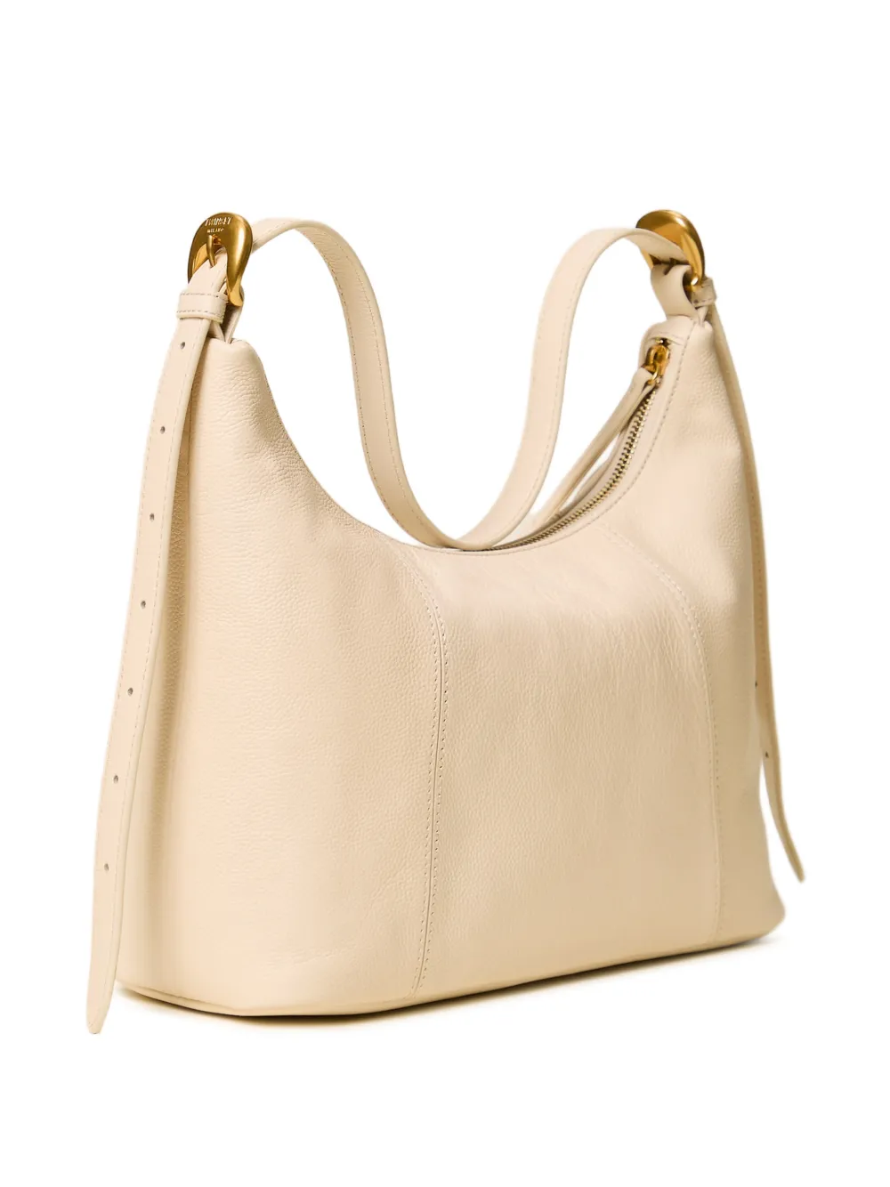 TWINSET Leren tas Beige