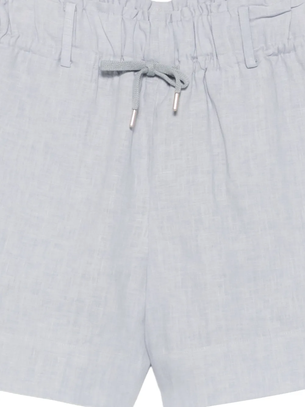 Eleventy Shorts met trekkoordtaille Blauw
