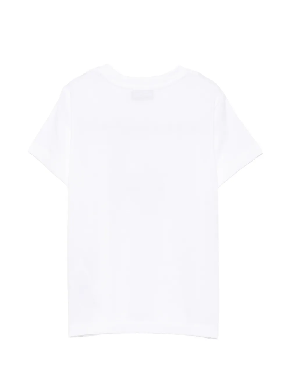 Moschino Kids T-shirt met logoprint Wit