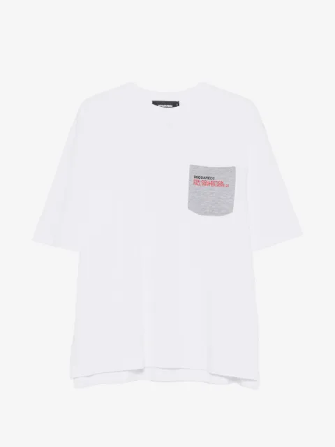 DSQUARED2 t-shirt à logo imprimé