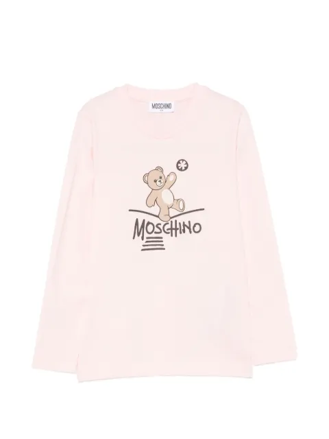 Moschino Kids playera con motivo Teddy Bear