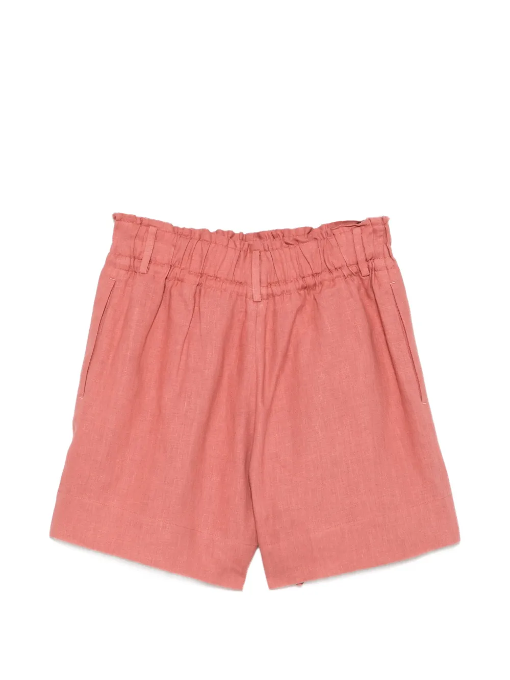 Eleventy Shorts met elastische taille Roze