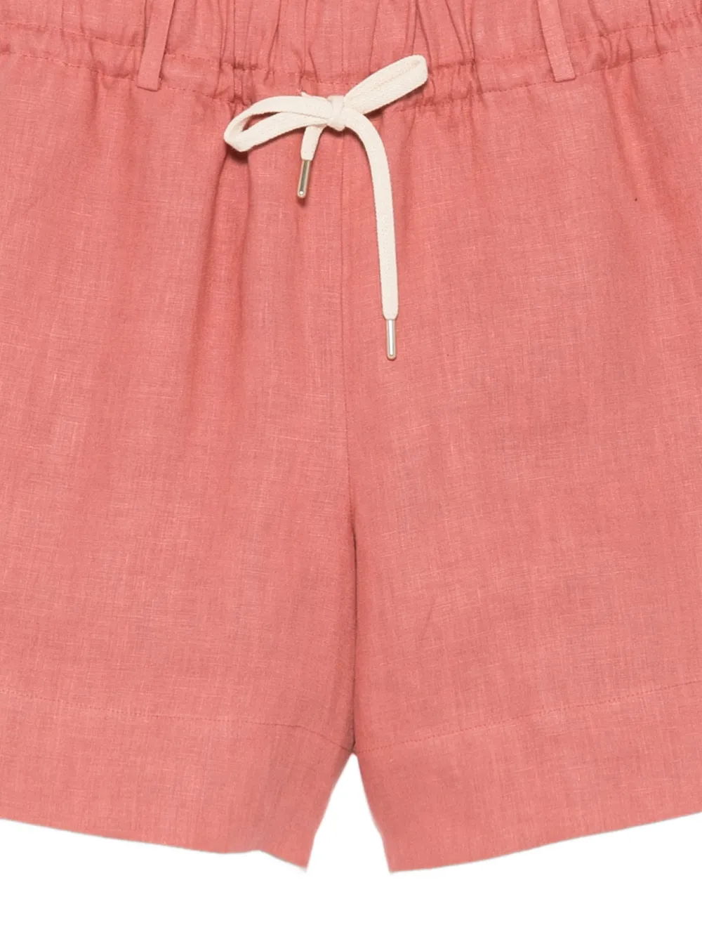 Eleventy Shorts met elastische taille Roze