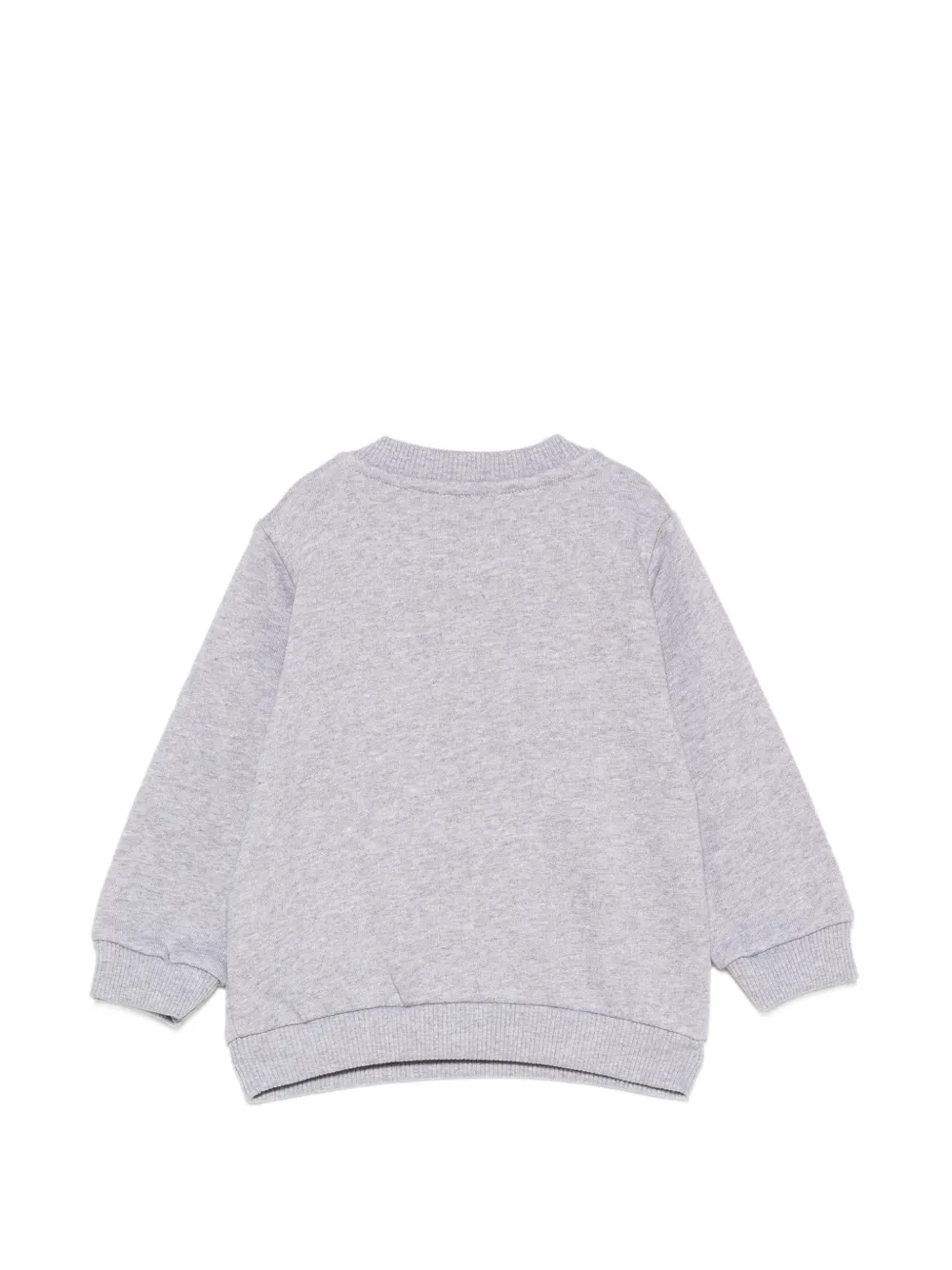 Moschino Kids Sweater met grafische print Grijs