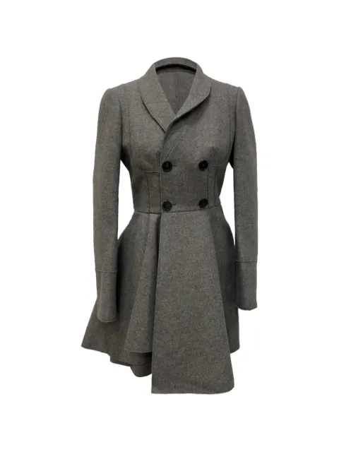 Alexander McQueen Pre-Owned double-breasted flared coat