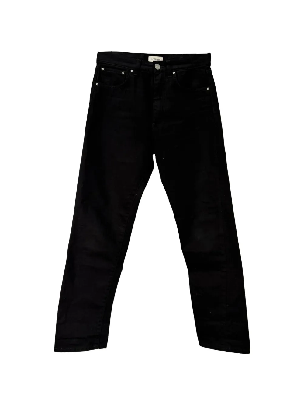 TOTEME 2020s Garderob straight-leg jeans - Schwarz