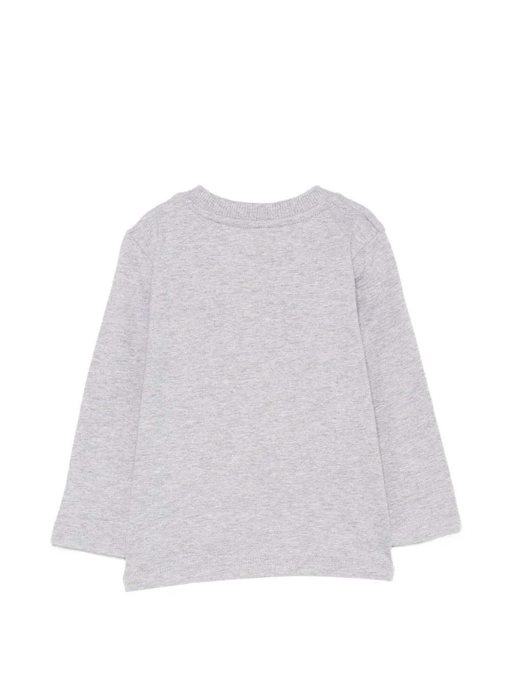 Moschino Kids T-shirt met lange mouwen Grijs