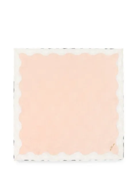 Chloé lace-trim scalloped bandana