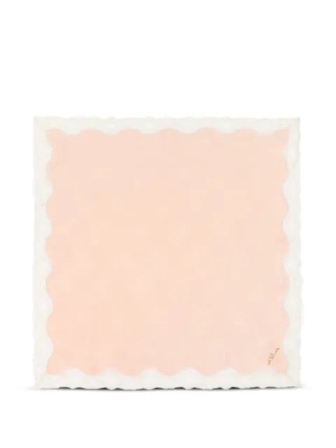 Chloé lace-trim scalloped bandana