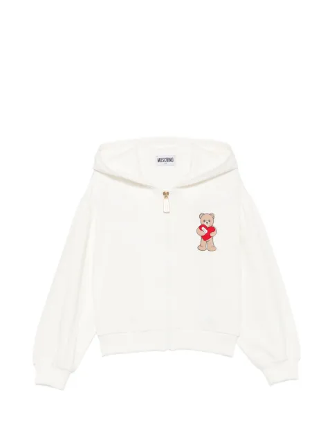 Moschino Kids zip-up Teddy Bear hoodie