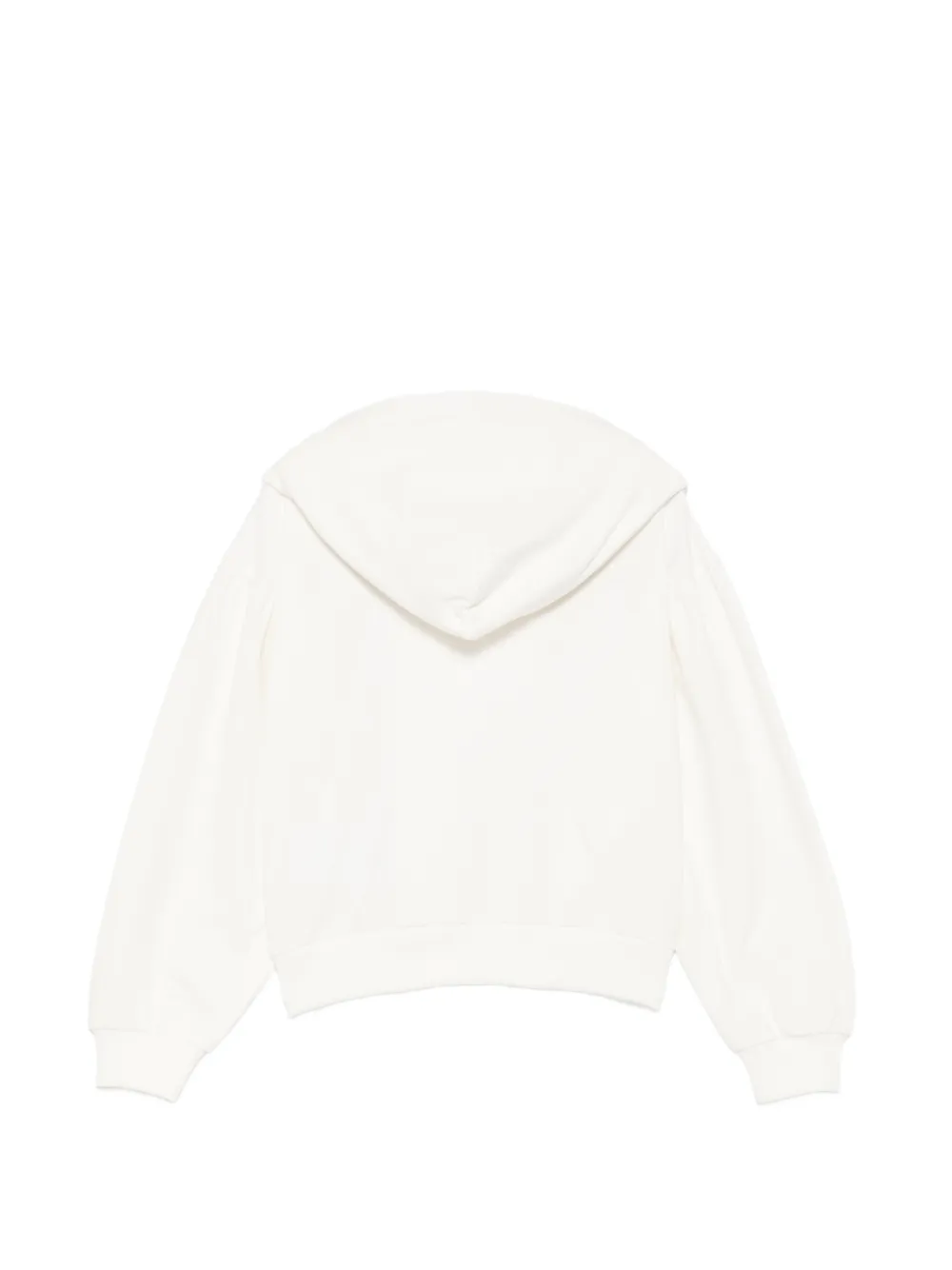 Moschino Kids Teddy Bear hoodie met rits Beige