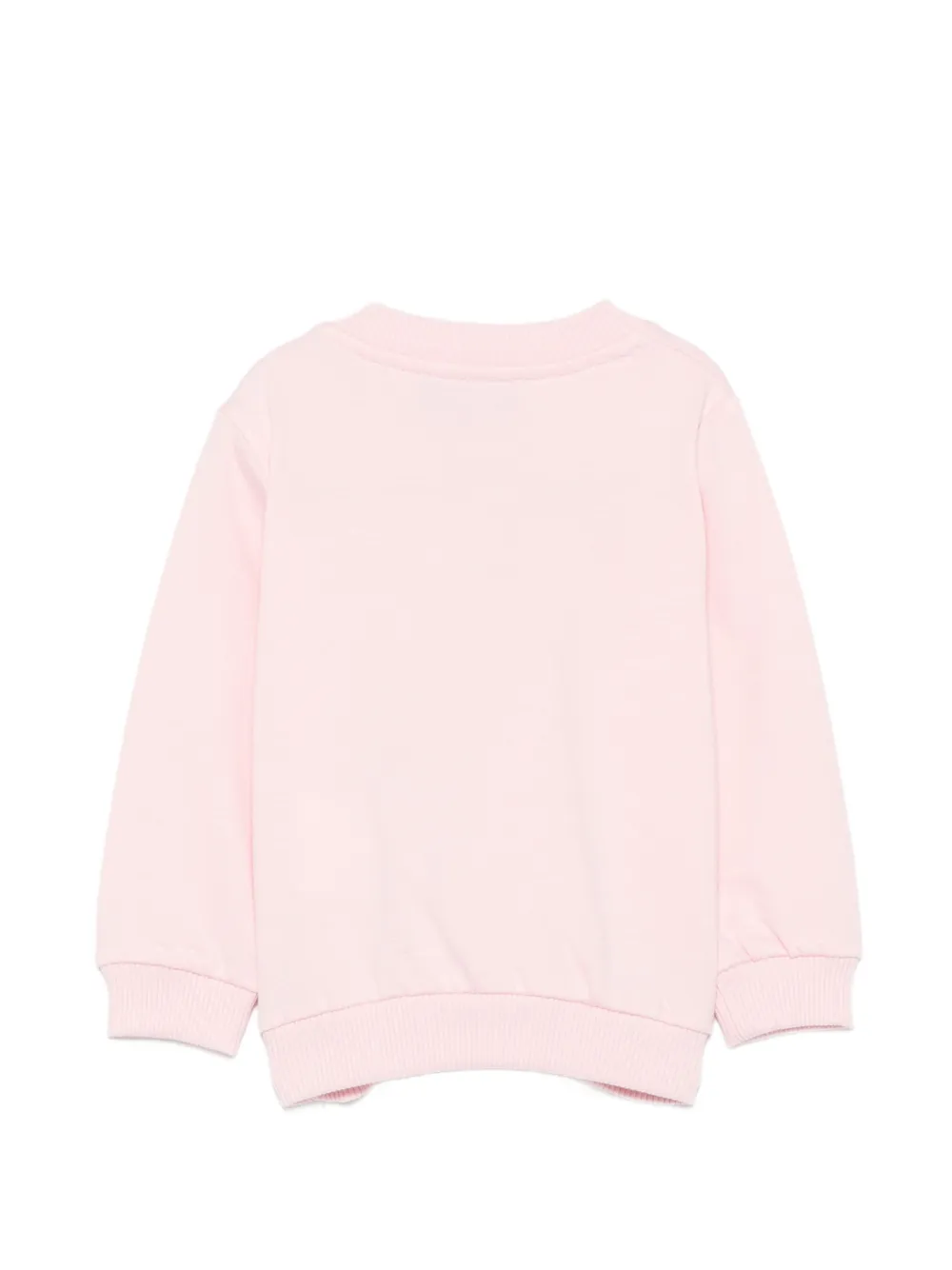 Moschino Kids Sweater met teddybeerprint Roze