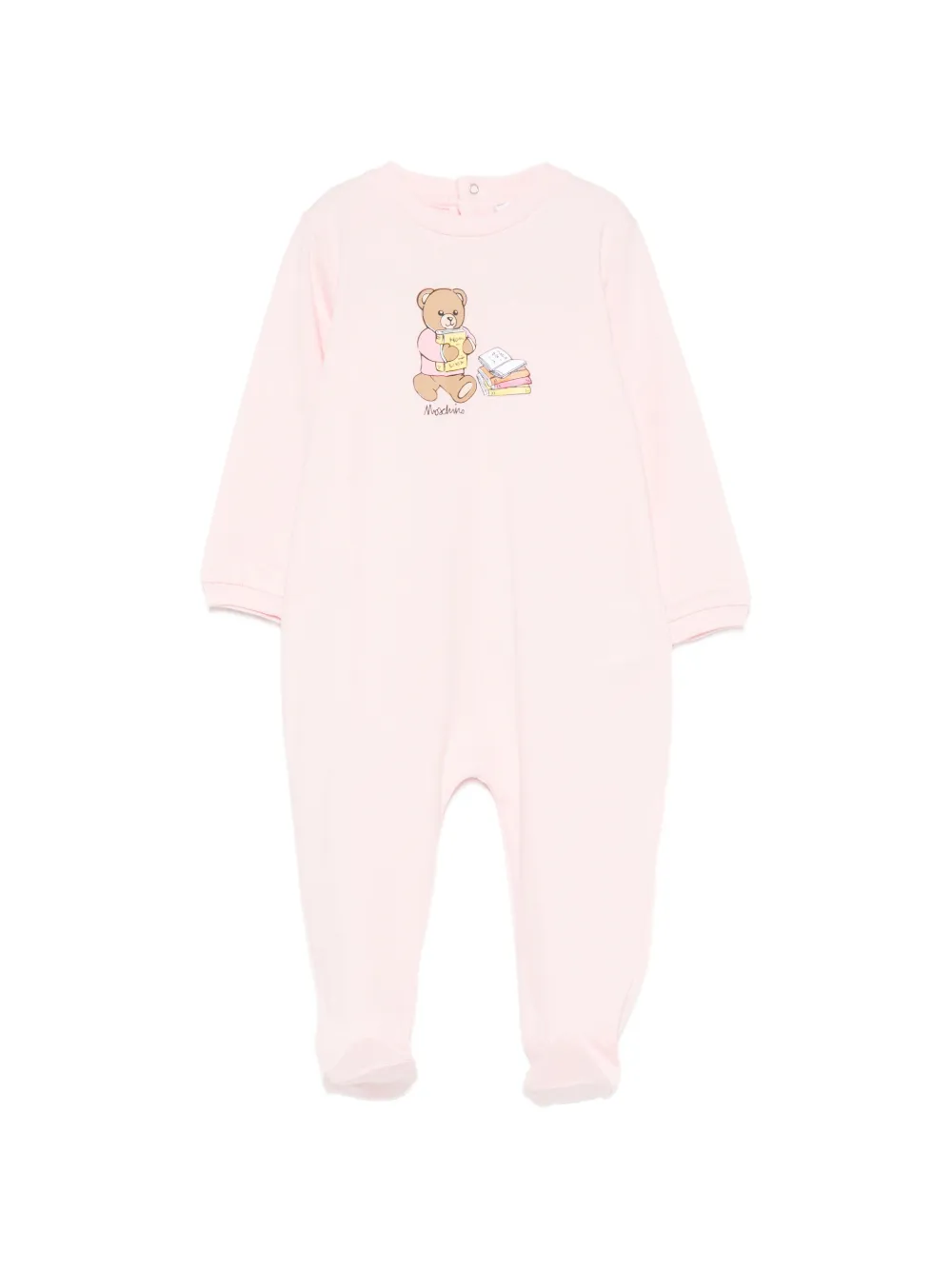 Moschino Kids graphic-print pajamas - Rosa