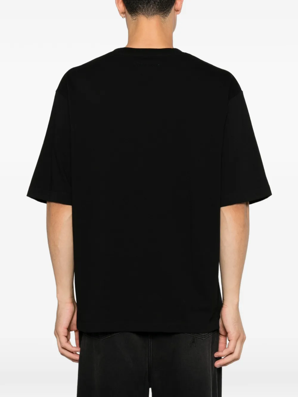 DSQUARED2 T-shirt met logo-reliëf Zwart