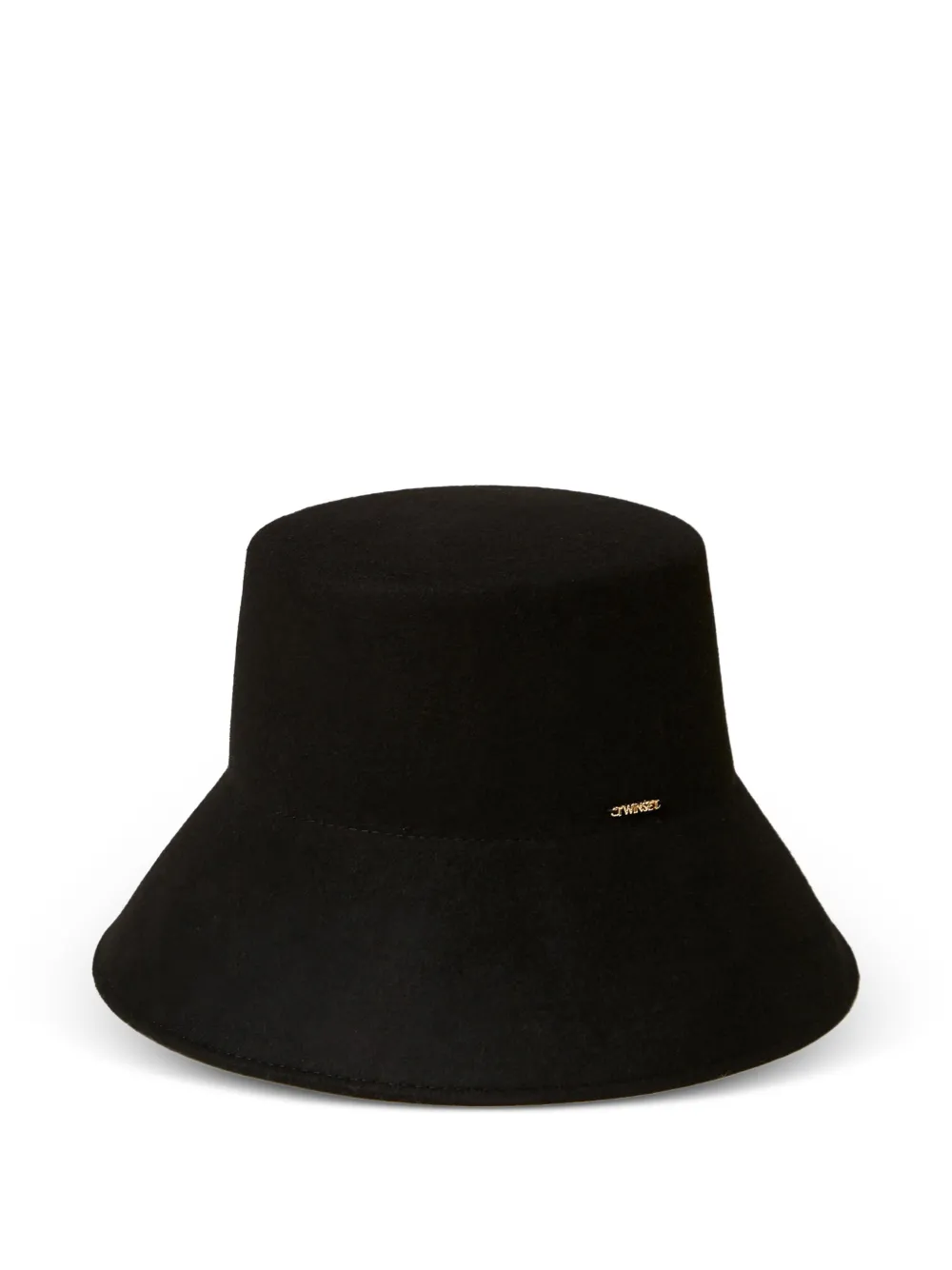 TWINSET wool cloth bucket hat - Nero